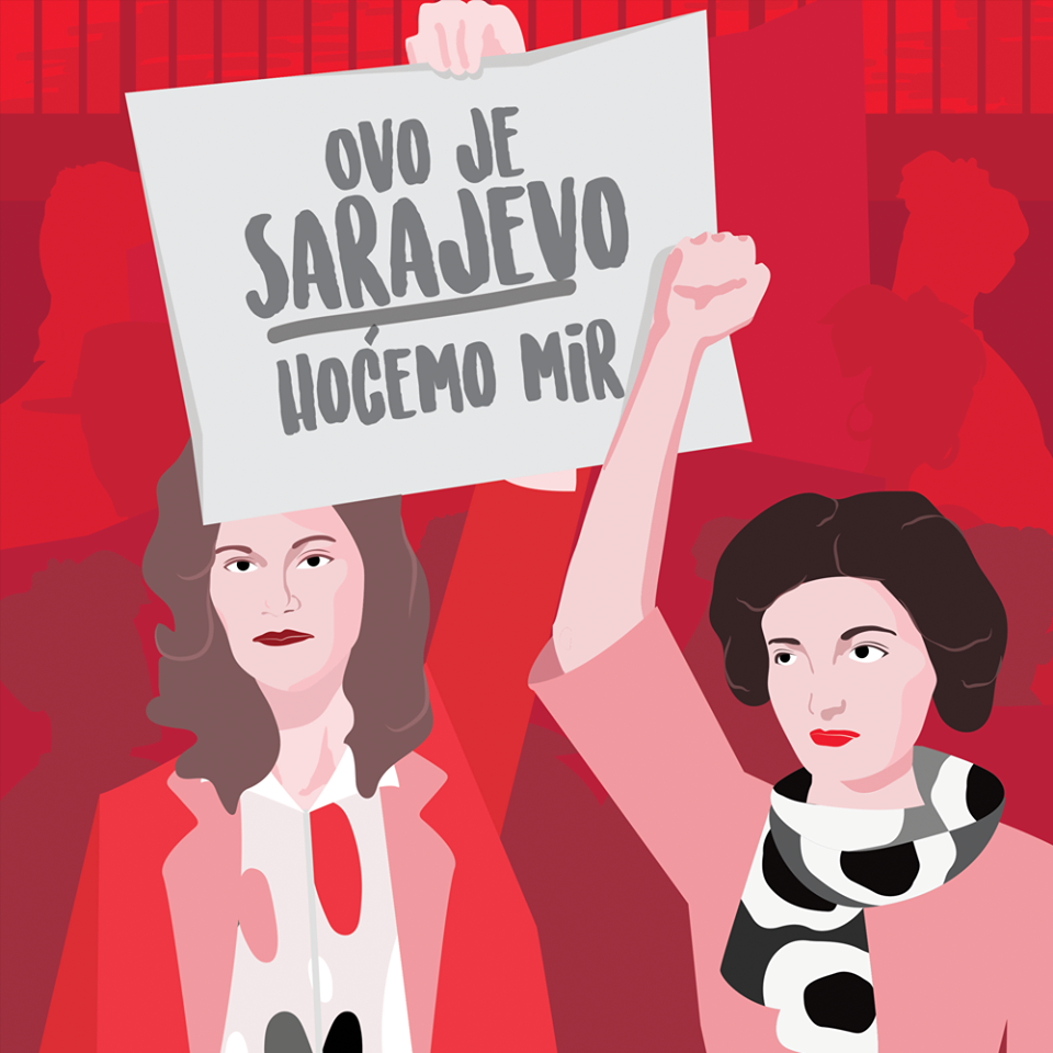 5 kända bosniska kvinnor: Del 3 Suada och Olga - de första civila offren i belägringen av Sarajevo